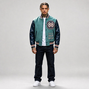 Custom <b>Baseball</b> <b>Jacket</b> Vintage Style Custom Logo Fashion Streetwear Menswear Varsity <b>Jacket</b> Letterman <b>Jacket</b> <b>Men</b> <b>Baseball</b> <b>Jacket</b> - Product Image 3