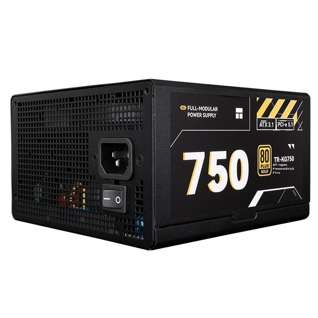 Thermalright TR-KG750-All-Japanese Embossed ATX3.1 Full Module Gold Medal Power Supply 750W Output for Desktop in Stock