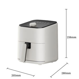 Smart Modern 20L Square Air Fryer Digital Control <b>Electric</b> Plastic Oil-Free Cook for Household <b>Outdoor</b> Garage Use <b>Grill</b> Feature - Product Image 3