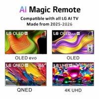 Control Remoto LG AI Voice Magic - Reemplazo para MR25GA/MR25GN, Control con Puntero, Bluetooth, Compatible con las Series LG C5/B5/G5/M5 2025