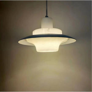 Lampes suspendues nordiques minimalistes modernes, luminaires multi-niveaux, lustres créatifs en marbre UFO pour lampes suspendues - Product Image 3