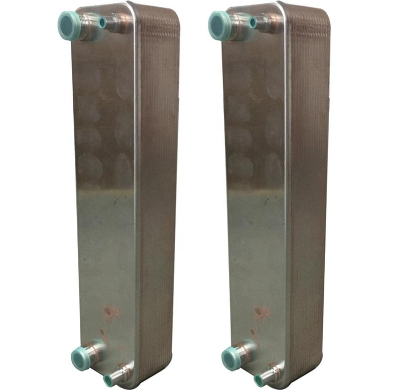 Condenser Construction Stainless Brazed Heat Exchanger