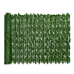 Wholesale Durable Eco-Friendly Waterproof <strong>Plastic</strong> PVC <strong>Green</strong> Leaf Hedge <strong>Fence</strong> 7ft Height Outdoor Home Garden Privacy Decoration - Product Image 1