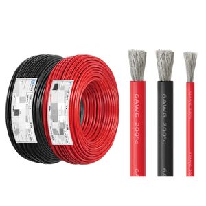 Cable de Silicona Ultraflexible 10/12/14/16/18/20/22/24/26/28/30 AWG, Resistente a Altas Temperaturas para Baterías LiPo de Drones y Modelos RC - Product Image 1