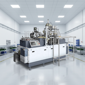 Máquina Formadora y Plegadora de Tazones de Papel de Alta Calidad QICHEN ZBJ-DP35 con Rodamiento/Motor, 70-80 Piezas/Min, 220V/380V, para Pequeñas Empresas - Product Image 2