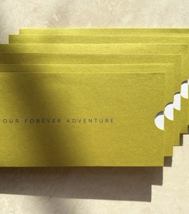 Популярная пригласительная открытка на свадьбу из хлопковой бумаги с тиснением и цветочным узором, благодарственная открытка - Product Image 6