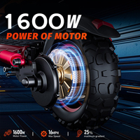 Scooter électrique à batterie lithium 48V21Ah J11Plus, pneus de 11 pouces, 50-55 km/h, deux roues, alliage d'aluminium, moteur sans balais 1600W
