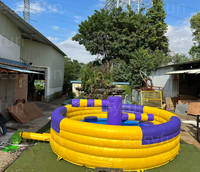 Jeux sportifs et de compétition : Wipeout gonflable, Eliminator gonflable, Wipeout Sweeper gonflable avec matelas pour la location