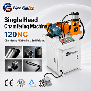 Máquina Biseladora Semiautomática de Una Cabeza para Tuberías y Tubos, Máquina de Procesamiento de Tuberías - Product Image 1