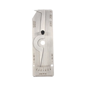 เครื่องมือเชื่อม เกจวัดขอบเชื่อม เกจวัด V-Wac แบบเมตริก เกจตรวจสอบรอยต่อขอบเชื่อม เกจวัดรอยต่อขอบเชื่อมแบบ Ulnar - Product Image 1