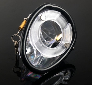 最新デザイン小型男性用コックケージ拘束具ペニスロックBDSM新作セックストイシリコン貞操帯 - Product Image 4