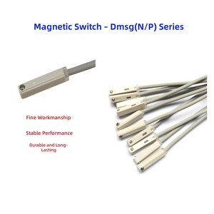 Capteurs de proximité magnétiques cylindriques série DMS DMSG DMSH DMSJ DMSE – Gamme complète de spécifications, longueur de câble 2 mètres, version continentale - Product Image 4