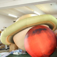 Ballon gonflable géant personnalisé du système solaire en Oxford : Terre, Lune, Saturne, Mars pour la décoration d'événements