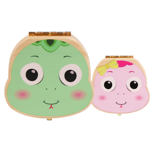 Caja <span class=keywords><strong>de</strong></span> Madera para Guardar Recuerdos del Bebé, Linda Caja <span class=keywords><strong>de</strong></span> Madera con Forma <span class=keywords><strong>de</strong></span> Serpiente para Guardar los Dientes <span class=keywords><strong>de</strong></span> Leche del Bebé - Product Image 3