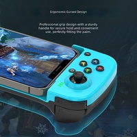 Kontroler Game Lipat D3 dari Bahan ABS Mendukung Game Mobile Android/iOS/HarmonyOS Berbagai Warna Terlaris