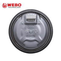 Kompor listrik Mini pelat panas 145mm 1000W 230V pemanas Gas Hob kompor pemanas elemen pemanas air Boiler dengan sertifikat TUV