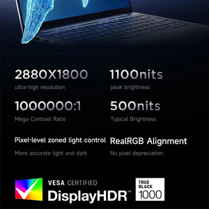 โน้ตบุ๊กส่วนตัวและมืออาชีพรุ่นใหม่ปี 2025 XiaoXin Pro 16GT Inter UItra5-225H/UItra9-285H หน่วยความจำ 32GB ความจุ 1TB หน้าจอ OLED ขนาด 16 นิ้ว ความละเอียด 2.8K - Product Image 3