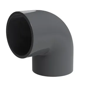 UPVC DIN PN10 Cross Tee Elbow Solvent Joint Pipe Fitting Series