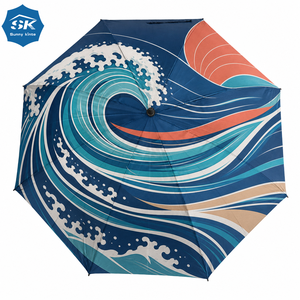Parapluie de golf 54, 60, 68 pouces, logo personnalisé, vente en gros, parapluie anti-UV pour la pluie et les voyages, promotionnel personnalisé - Product Image 3