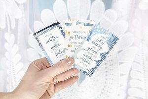 Tarjetas con Frases Inspiradoras Variadas, Tarjetas con <span class=keywords><strong>Citas</strong></span> Bíblicas Completas, Mini Tarjetas <span class=keywords><strong>de</strong></span> Oración para Estudiantes, Amigos, Regalo Cristiano Religioso - Product Image 3