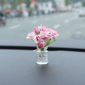 Internet Celebrity Fresh Jarrón Flor Casa <span class=keywords><strong>de</strong></span> muñecas Mini Artificial Car Interior Kits Interior Consola central Interior Accesorio <span class=keywords><strong>de</strong></span> decoración - Product Image 2