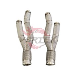 ท่อลงแคทแบบไหลสูงมาตรฐาน Vortex OE สำหรับ Lamborghini LP700 LP720 740 750 SVJ SS304 ได้รับการรับรองมาตรฐาน CE - Product Image 1