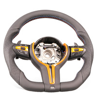 Volant de direction en cuir pleine fleur personnalisable F10 ZP à 3 branches de 40 mm pour les séries 1-7 F30 E90 Chassis 2008-2020