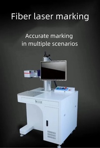 Mini machine à graver laser à fibre multifonctionnelle 20W/30W/50W 1064nm pour métal puce électronique acrylique-Mini machine laser - Product Image 4