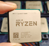 Processeur de bureau pour AMD Ryzen 5 2600 AM4 3,4 GHz 6 cœurs 12 threads 8 Mo de cache L3 64 bits
