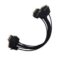 Kabel Layar EDP Koaksial 40-pin ke 30-pin dengan Jaket PVC dan Konduktor Tembaga untuk Layar LCD 4K hingga 1080P 2K 4-lane ke 2-lane