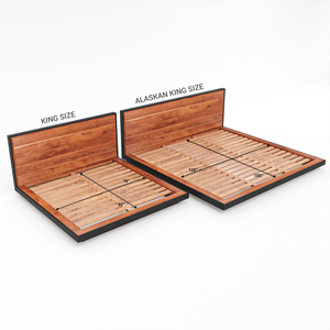 <span class=keywords><strong>Muebles</strong></span> de Hotel tapizados modernos personalizados de <span class=keywords><strong>fábrica</strong></span>, juegos de dormitorio, cabecero, cama Queen King Size de madera con mesitas de noche - Product Image 4