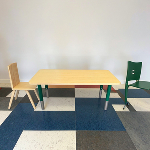 Ensemble de chambre à coucher et de salon design moderne, <span class=keywords><strong>petit</strong></span> <span class=keywords><strong>bureau</strong></span> d'ordinateur réglable <span class=keywords><strong>en</strong></span> hauteur <span class=keywords><strong>pour</strong></span> enfants, <span class=keywords><strong>en</strong></span> <span class=keywords><strong>bois</strong></span> et <span class=keywords><strong>en</strong></span> métal. - Product Image 4