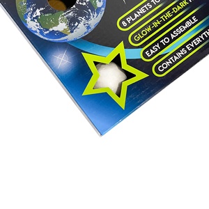 Pinta tu propio <span class=keywords><strong>kit</strong></span> de Sistema Solar que brilla en la oscuridad para regalo de ciencia DIY - Product Image 5
