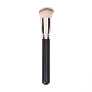 Custom Logo Angled <b>Foundation</b> Brush Soft Powder Polishing Makeup Brush for Beauty Salon Wholesale - Product Image 1