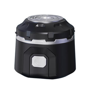 Mini Afeitadora eléctrica, pequeña maquinilla de afeitar doméstica de carga rápida, portátil, para el hogar, cuchillo para Barba, cabezal de corte giratorio, afeitadora - Product Image 5