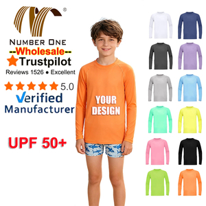 Vente en gros <span class=keywords><strong>de</strong></span> maillots <span class=keywords><strong>de</strong></span> <span class=keywords><strong>bain</strong></span> pour garçons UPF 50+, chemises <span class=keywords><strong>de</strong></span> protection solaire à manches longues pour enfants, protection UV, rashguard pour jeunes, chemises <span class=keywords><strong>de</strong></span> <span class=keywords><strong>bain</strong></span> pour enfants pour la plage et le surf - Product Image 1