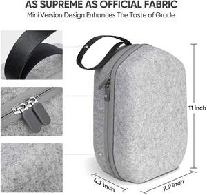Bolsa de almacenamiento de viaje EVA para auriculares Meta <span class=keywords><strong>Quest</strong></span> <span class=keywords><strong>2</strong></span> VR, estuche de transporte portátil para Meta <span class=keywords><strong>Quest</strong></span> <span class=keywords><strong>2</strong></span> VR Controllers, bolso - Product Image 2
