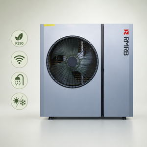 Pompe à chaleur domestique R32 à très haute efficacité énergétique en métal pour usage domestique en Allemagne et en Russie - Product Image 4