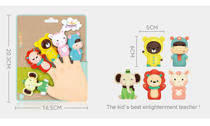 Juguete <span class=keywords><strong>de</strong></span> Plástico Suave con Forma <span class=keywords><strong>de</strong></span> Animal <span class=keywords><strong>de</strong></span> Dibujos Animados, Marioneta <span class=keywords><strong>de</strong></span> <span class=keywords><strong>Dedo</strong></span> <span class=keywords><strong>de</strong></span> Vaca para Niños - Product Image 3