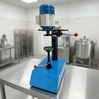 Machine de scellage manuelle pour 200 petites bouteilles en plastique et couvercles de canettes POP, scelleuse de canettes PET pour usage domestique