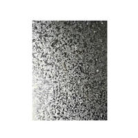 Tôle d'acier galvanisée à chaud Z30-Z275, plaque d'acier soudée et découpée avec revêtement en zinc pour la construction et la toiture