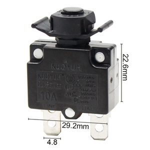 Kuooyuh 88 סדרה 10a מנוע מתג ידני חשמלי dc תרמי dc - Product Image 5