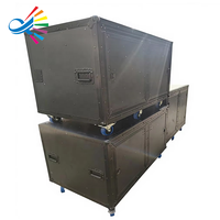 Estuche de transporte Goodcase personalizado con amortiguación de impactos, de aluminio, doble 12U, tipo Slam Lid, apilable 24U, para amplificador de DJ, a prueba de golpes, con puerta corredera.