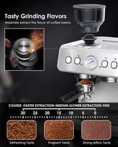 Cheap <b>Coffee</b> <b>Machine</b> 20 Bar Espresso <b>Machine</b> with Milk Frother Independent Espresso <b>Coffee</b> Maker for Cappuccino - Product Image 4