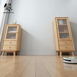 Fabricant chinois, armoire d'angle moderne sur mesure, en stock, prête à être expédiée, pour salon, hôtel, nouveau design, armoire de présentation en bois - Product Image 4