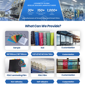 <span class=keywords><strong>Film</strong></span> PDLC intelligent décoratif, teinté en couleur personnalisée, avec logo, <span class=keywords><strong>pour</strong></span> meubles, vitrines, armoires, casiers à vin, <span class=keywords><strong>film</strong></span> <span class=keywords><strong>de</strong></span> confidentialité commutable et gravé - Product Image 2