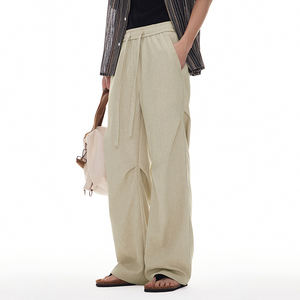 <span class=keywords><strong>Di</strong></span> alta qualità all'ingrosso vecchi soldi vestiti pantaloni <span class=keywords><strong>di</strong></span> <span class=keywords><strong>lino</strong></span> Casual pantaloni <span class=keywords><strong>di</strong></span> <span class=keywords><strong>lino</strong></span> uomini logo personalizzato negozio <span class=keywords><strong>di</strong></span> abbigliamento per gli uomini Online - Product Image 3