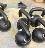 Kettlebell in Ghisa Colorata Verniciata Opaca per Fitness, Produzione OEM Competitiva - Product Image 3
