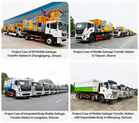 Fabricant de camions à benne basculante à crochet Dongfeng Tianjin Kangji 230 Diesel Compactor