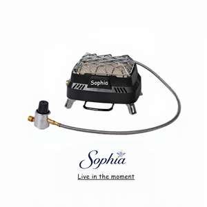 Fornello a Gas Multifunzione Sophia con Tensione Stabilizzata, Mini Fornello Portatile per Campeggio e Riscaldamento Acqua - Product Image 1